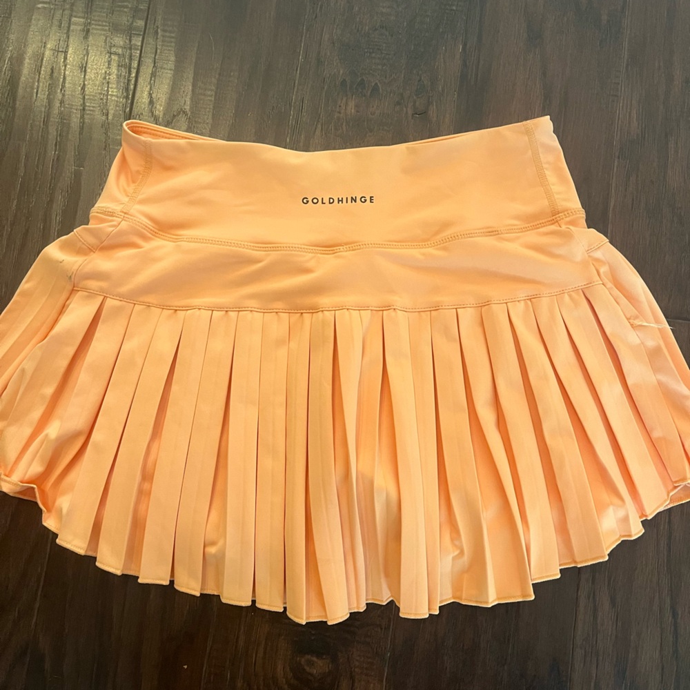 Goldhinge Pleated Tennis Skirt